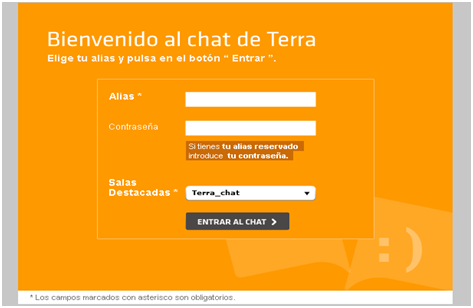 chat terra en el movil